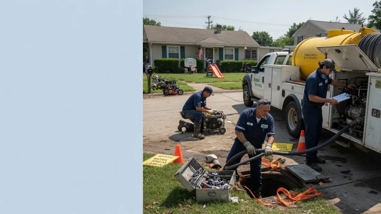 Septic Tank Pumping in Robertsdale, AL near me